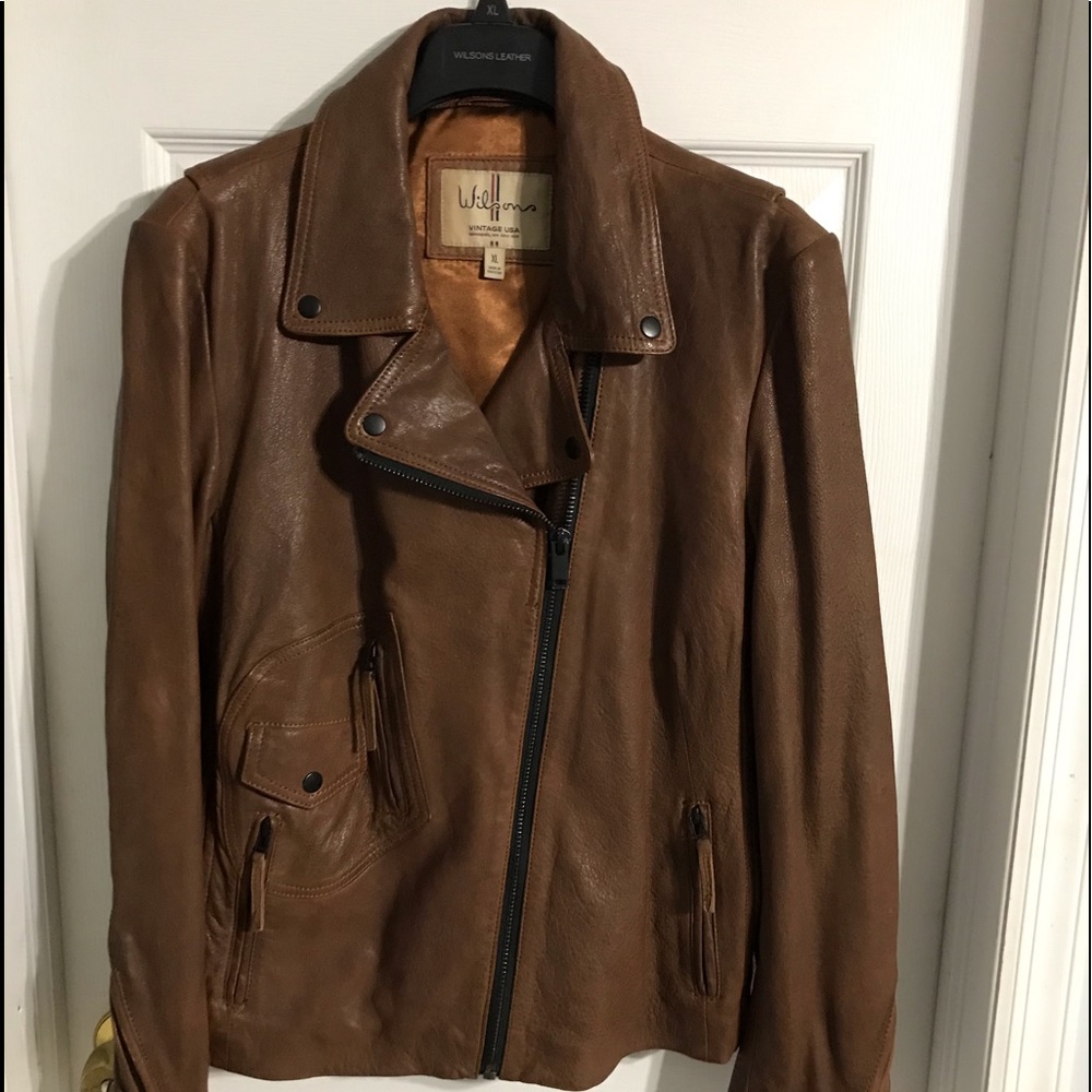 Wilson’s Vintage USA All Leather Jacket Never Worn